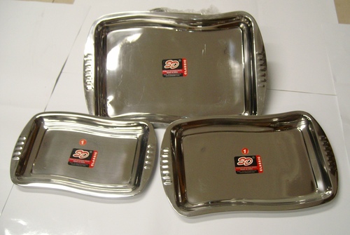 Square SS trays