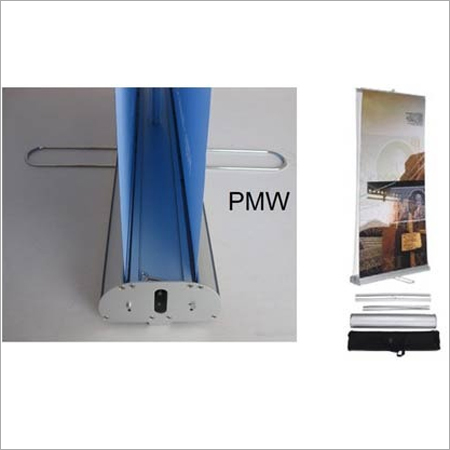 Double Sided Retractable Roll Up Banner Stand
