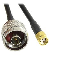 n male to sma male half meter rg58 cable