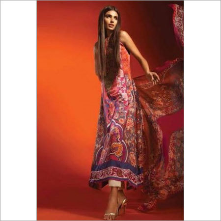 Pure Silk Fabric Dupatta Pure Chiffon Chuddidar