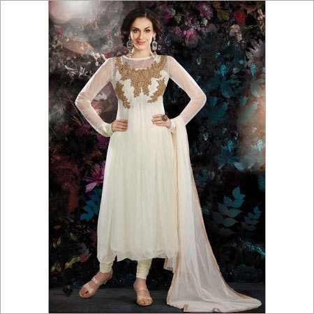 Aesthetic Off White Salwar Kameez