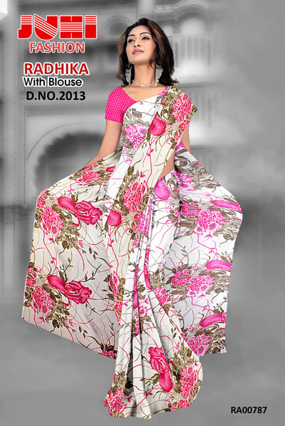 Party Wear Printed Saree