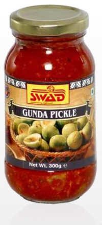 Gunda Pickle - 400 Grams, Savory Mixed Exotic Fruits And Vegetables In Oil, Shelf Life: 6-12 Months | Ideal For Indian Breads And Main Meals