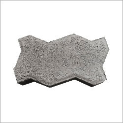 Zig Zag Grey Paver Block - Concrete Material, Varied Sizes, Grey Color | Durable, Scratch Resistant, Weather Resistant, Elegant Design, High Performance