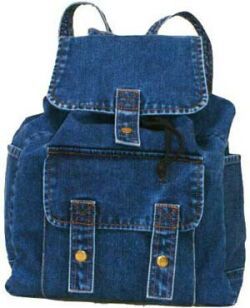 The Denim Backpack