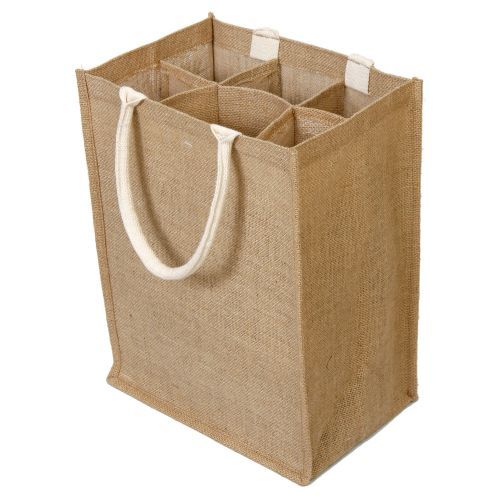 The 6 Bottle Jute Bag