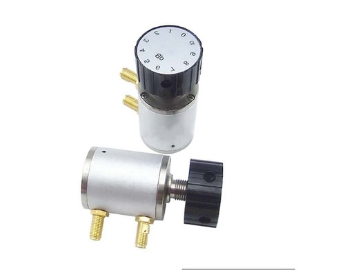 2W Manual Knob Variable Attenuator 10dB with 1 dB Step 6G SMA Female