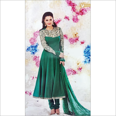 Green Velly Designer Fancy Suits