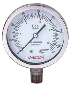 Compact Case Pressure Gauge