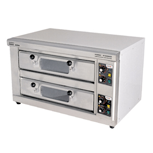 Manual Double Deck Pizza Oven