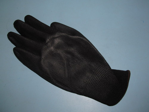 Black Pu Coated Gloves