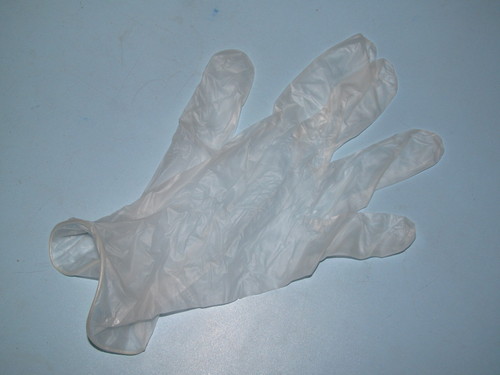 Transparent Plastic Gloves