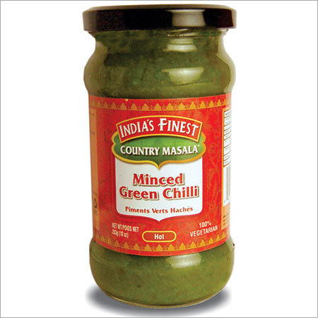 Minced Green Chilli Paste