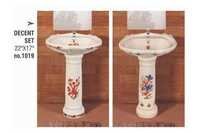 Wash basin set