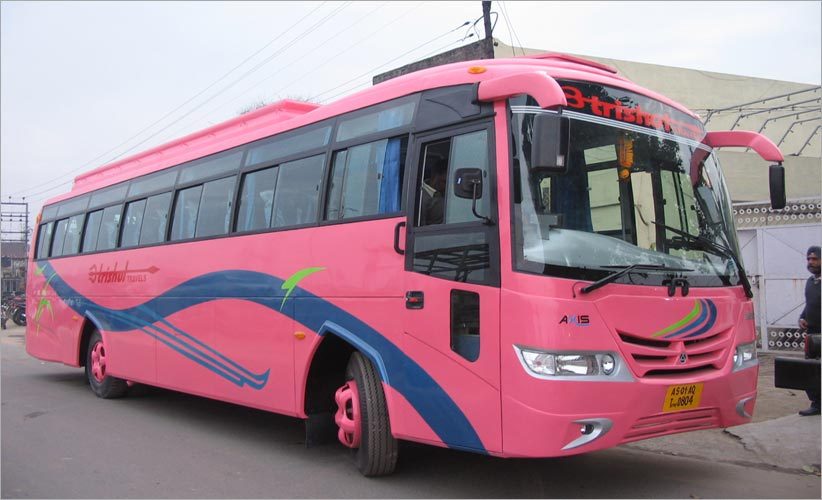 Axis High Deck - Steel 12m Pink, Diesel Engine | High Capacity, Passenger Comfort, Durable Chassis