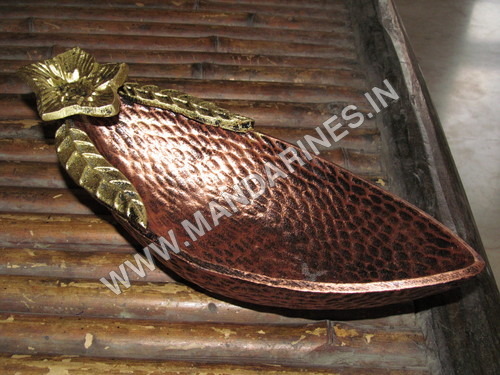 Copper/gold boat