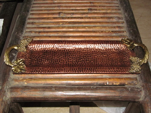 Rectangular Copper Tray