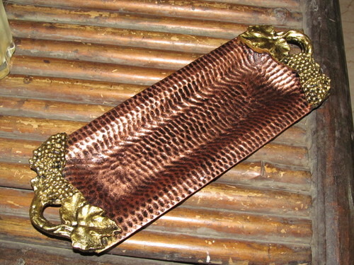 Rectangular Copper tray