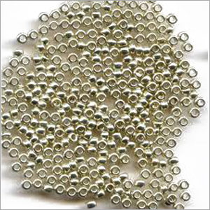 Silver Color Glass Beads