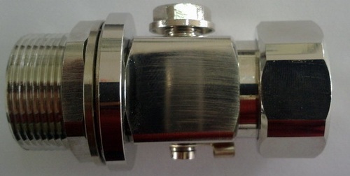 DIN male to DIN female gas tube surge arretor