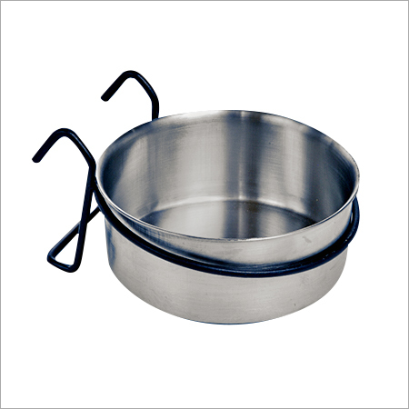 Stainless Steel Pet Cage Coop Cup