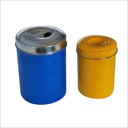 Pet Treat jar Colored