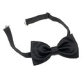 Black Silk Bow Tie 