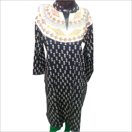 Cotton Buta Printed Kurti