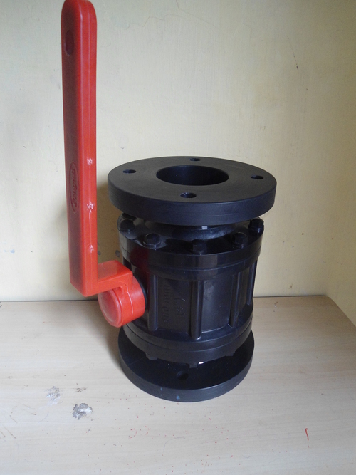 PP Ball Valve With Flange Ends
