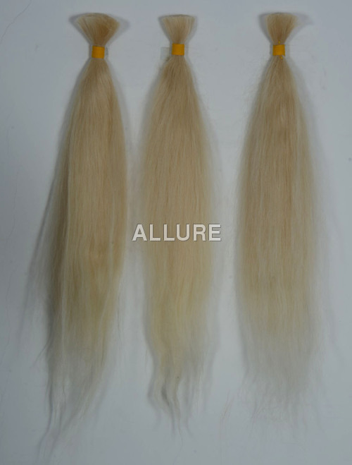 Indian Hair Loose Wavy Bulk Single Drawn