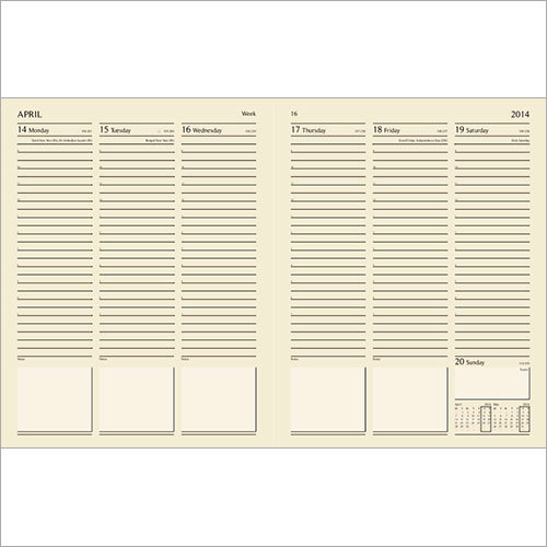 Appointment Slim Diary