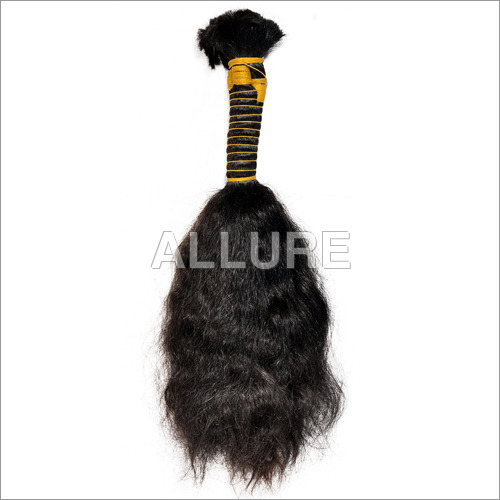 Virgin Body Wavy Bulk Single Drawn Hair