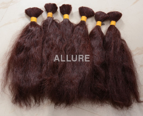 Virgin Indian Remy Weaving Hair - Human Hair, 8-32 Inches, Dark Brown | Silky, Shiny, Tangle-Free, Natural, Hygienic