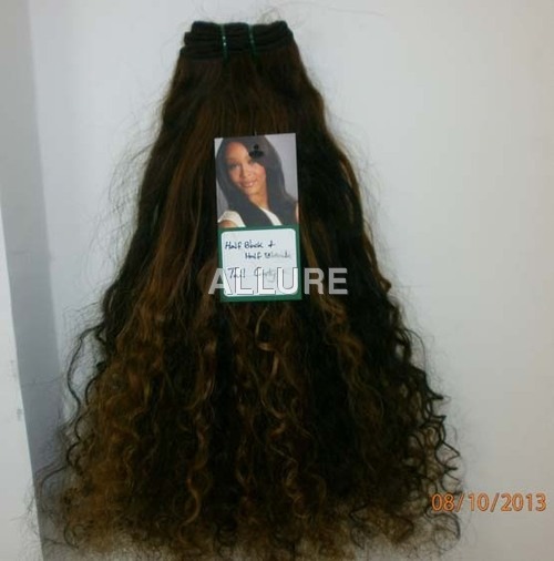 Cuticles Intact & Strong Indian Hair Weft Blended