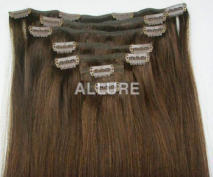 CLIP ON Single Weft Hair Extension