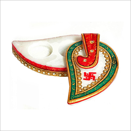 Marble Roli Tikka Holder