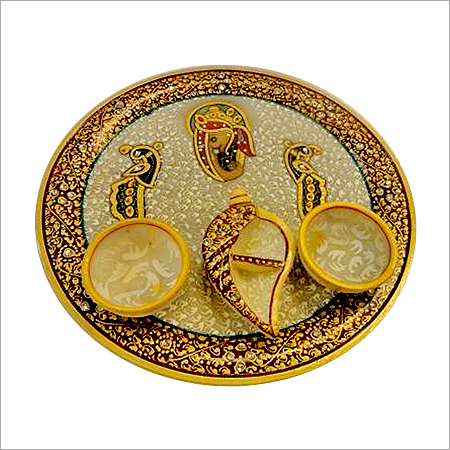 Marble Pooja Thali