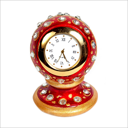 Handicraft Marble Clock