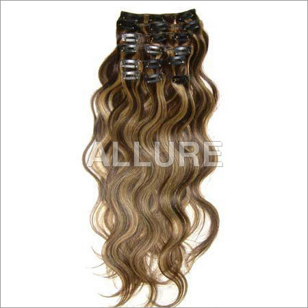 CLIP ON Weft Loose Wavy Hair