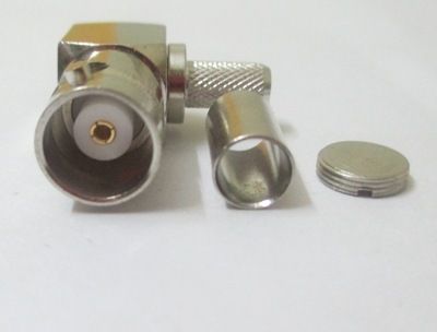 BNC (F) R/A Connector for RG58 Cable