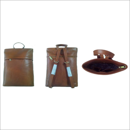 Leather Backpack Bag