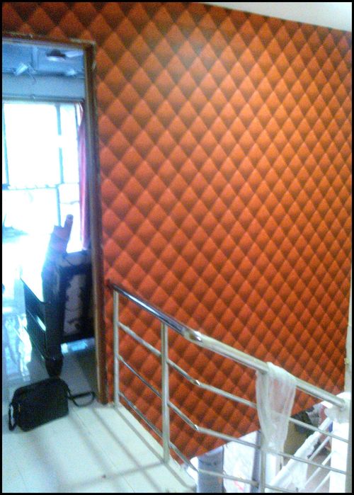 Non Woven Modern Staircase Wallpaper