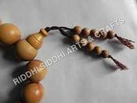 Sandalwood Chinese Lucky Bracelet - Beads Colour: Red And Gold