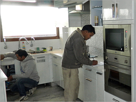 Wooden Modular Kitchen