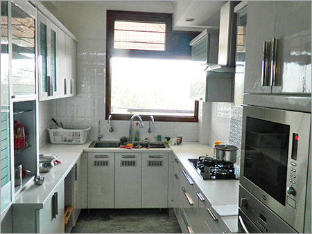Straight Modular Kitchens