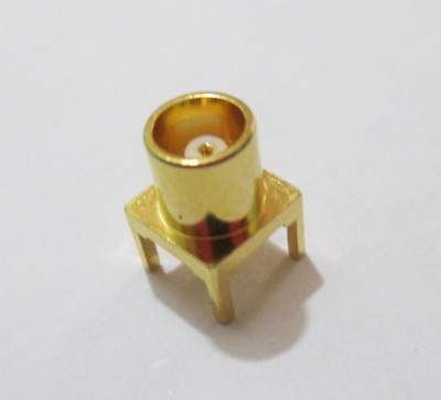 Mcx (F) Straight For Pcb Mount Application: Coaxial Connector