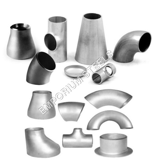 Silver Stainless Steel Butt Weld Fittings