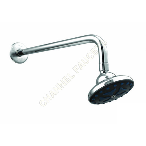 Dura - Brass 4"x4" Chrome Overhead Shower, Durable Corrosion Resistant Rain Spray