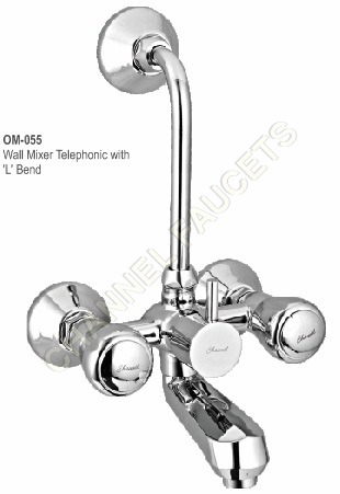 wall mixer telephonic with 'L' bend