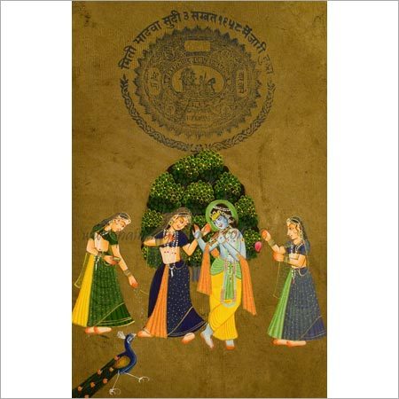 Handmade Indian God Paintings